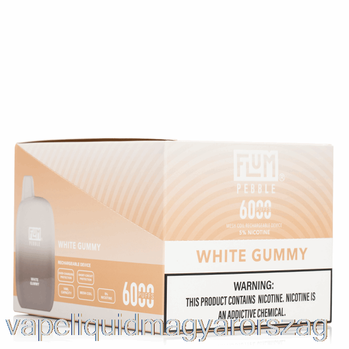 [10-es Csomag] Flum Pebble 6000 Eldobható Vape E Cigi